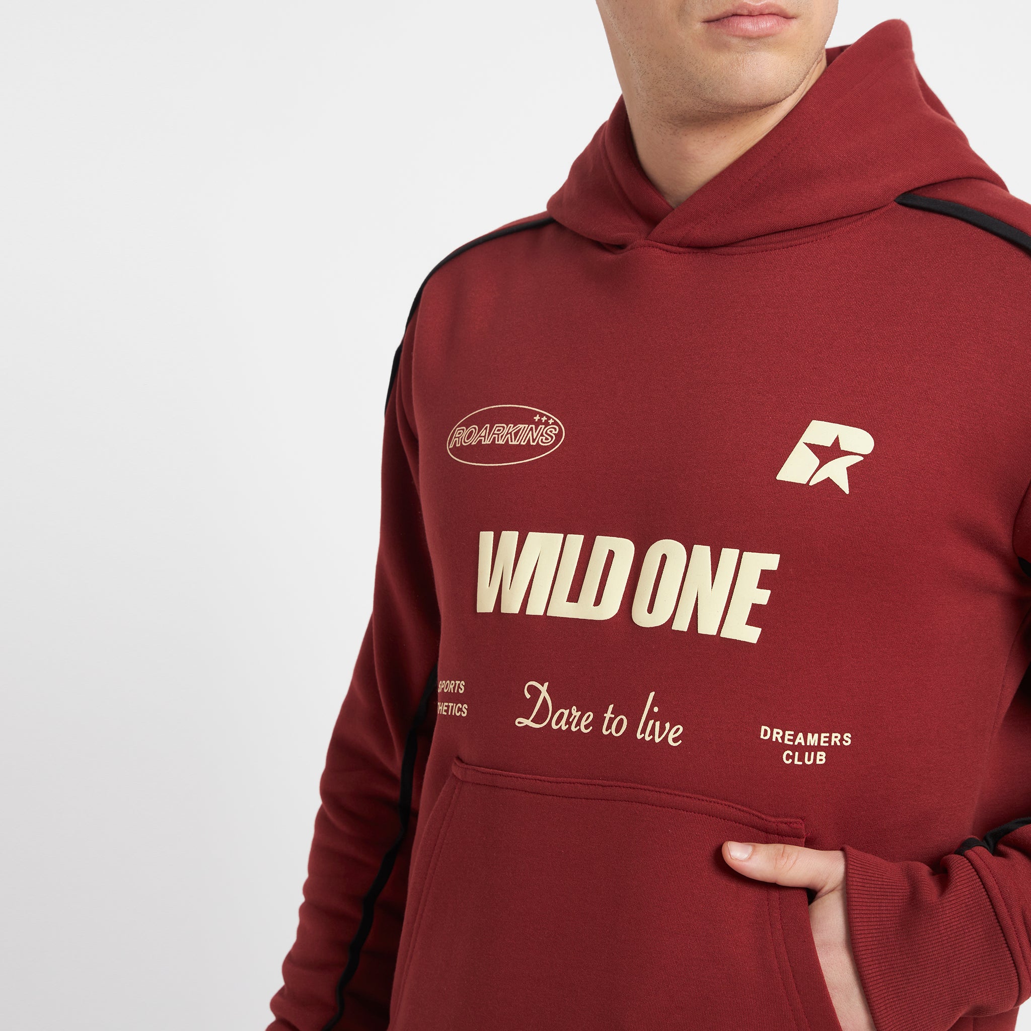 Wild One Hoodie Red