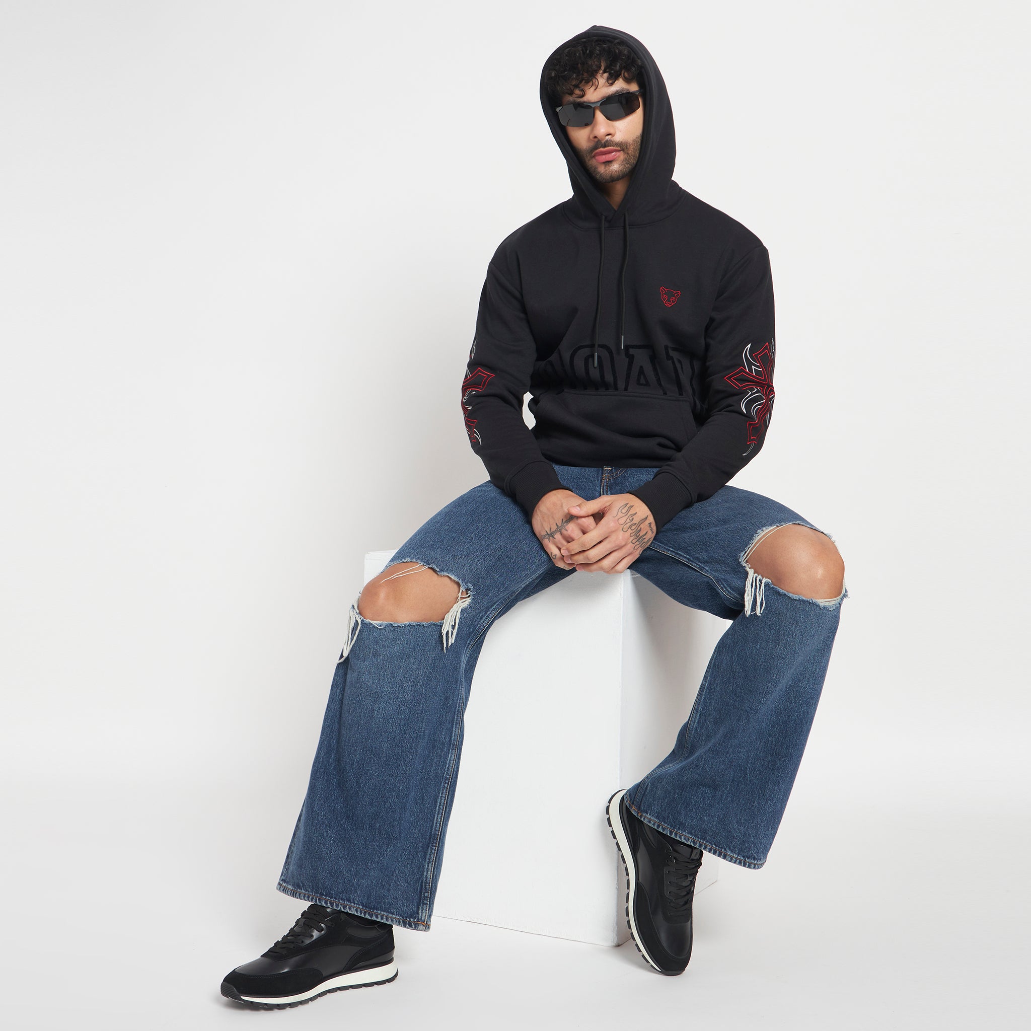 Freedom in Christ Hoodie Black