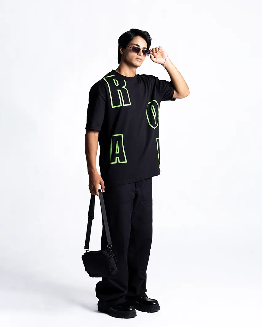 TAKE IT EASY COTTON JERSEY T-SHIRT