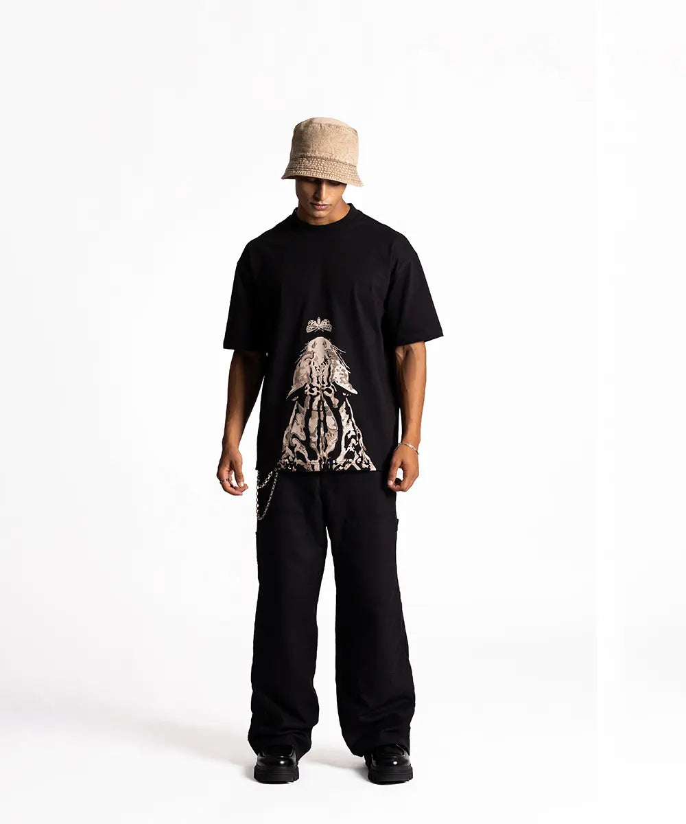 Fly-Leopard Cotton Jersey T-Shirt