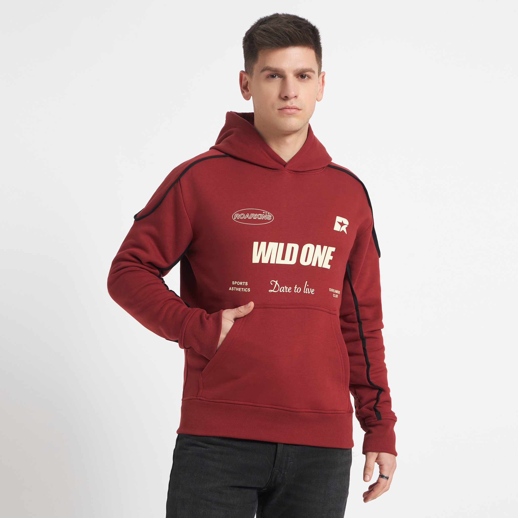 Wild One Hoodie Red