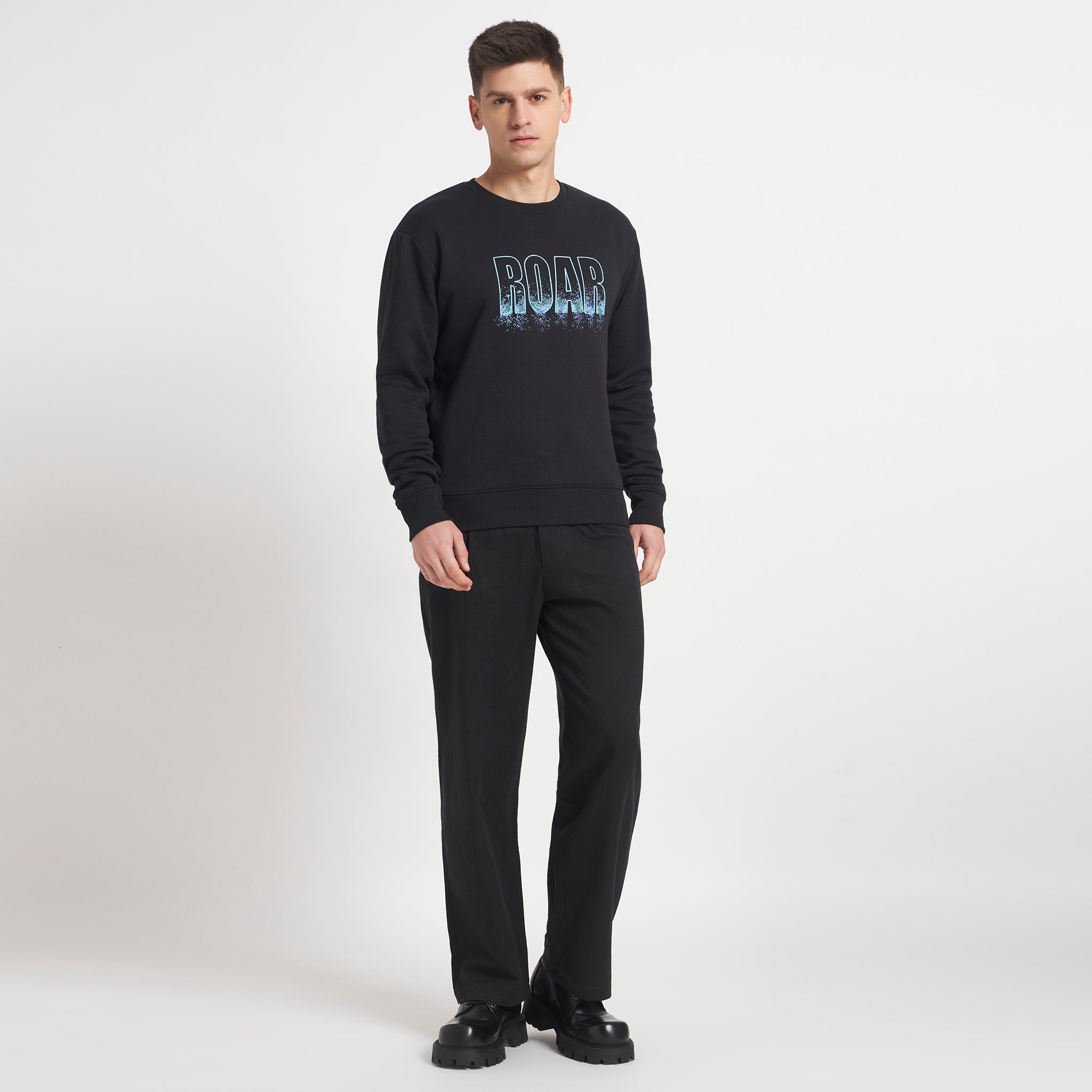 The Galaxy Dust Sweatshirt Black