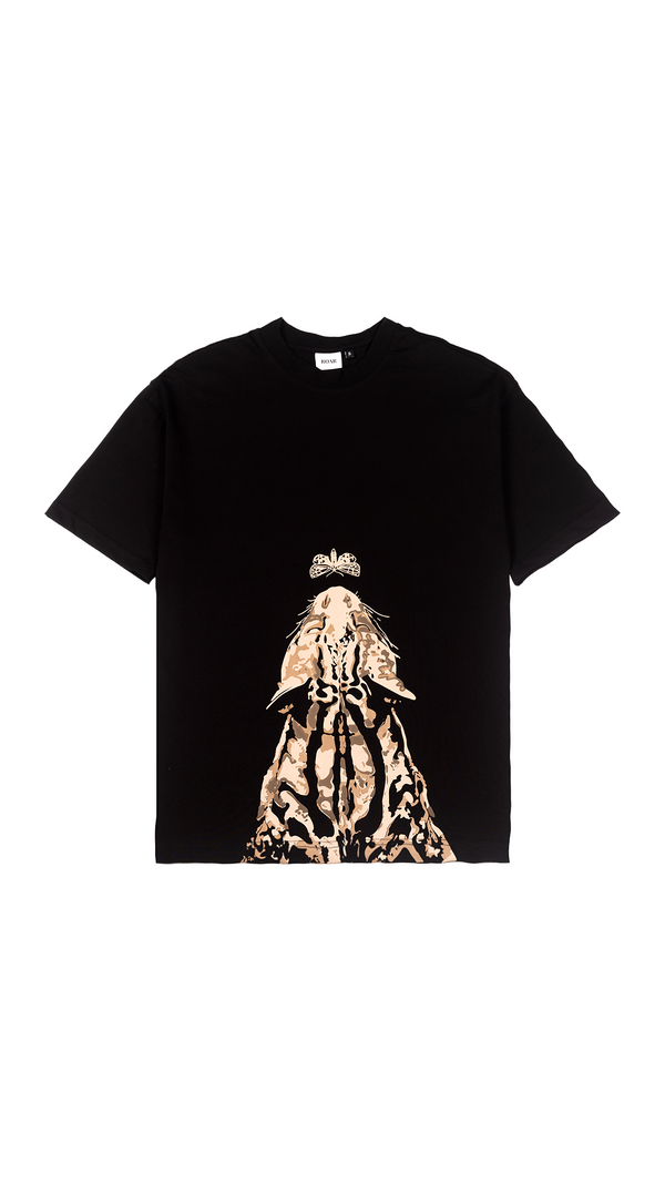 Fly-Leopard Cotton Jersey T-Shirt
