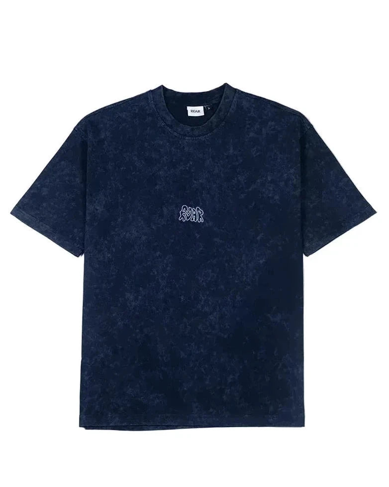 Washed Embroidery Cotton Jersey T-Shirt