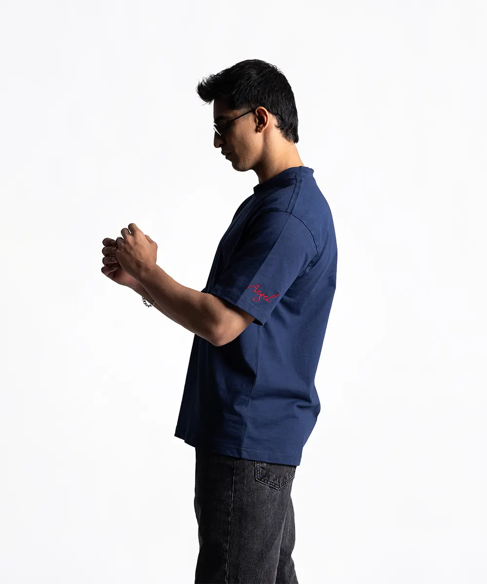 ANGEL/DEVIL COTTON JERSEY T-SHIRT